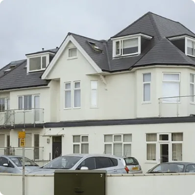 Painting and decorating on a semi-detached home in Charminster, Bournemouth