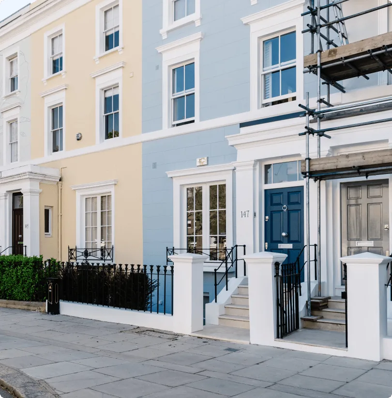 Exterior painting and decorating project in Bournemouth