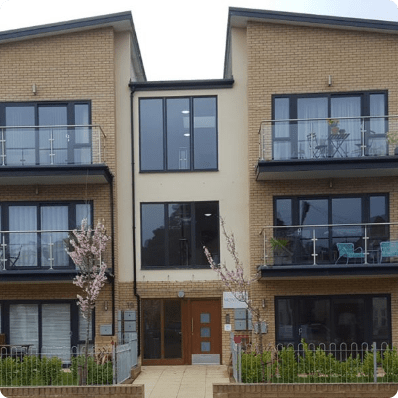 Painting and decorating services for apartment blocks in Bournemouth