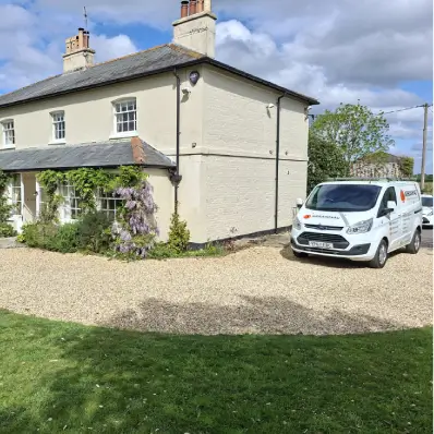 Detached house painting and decorating in Bournemouth